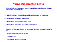 1a.Lecture. Viral Diagnostic Tests..pptx